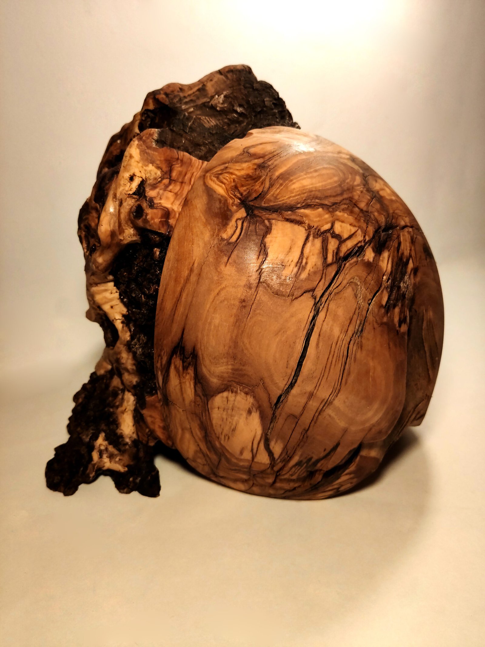 Forma de madera organica